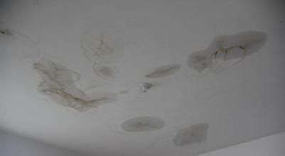 現在有相當數量的樓房（這里主要說明的是混泥土基面的平面屋頂）屋頂漏水，